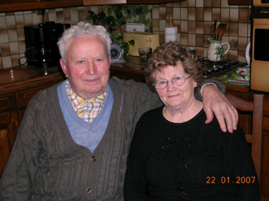 Chadrou Samson et sa femme Rouffignac Dordogne