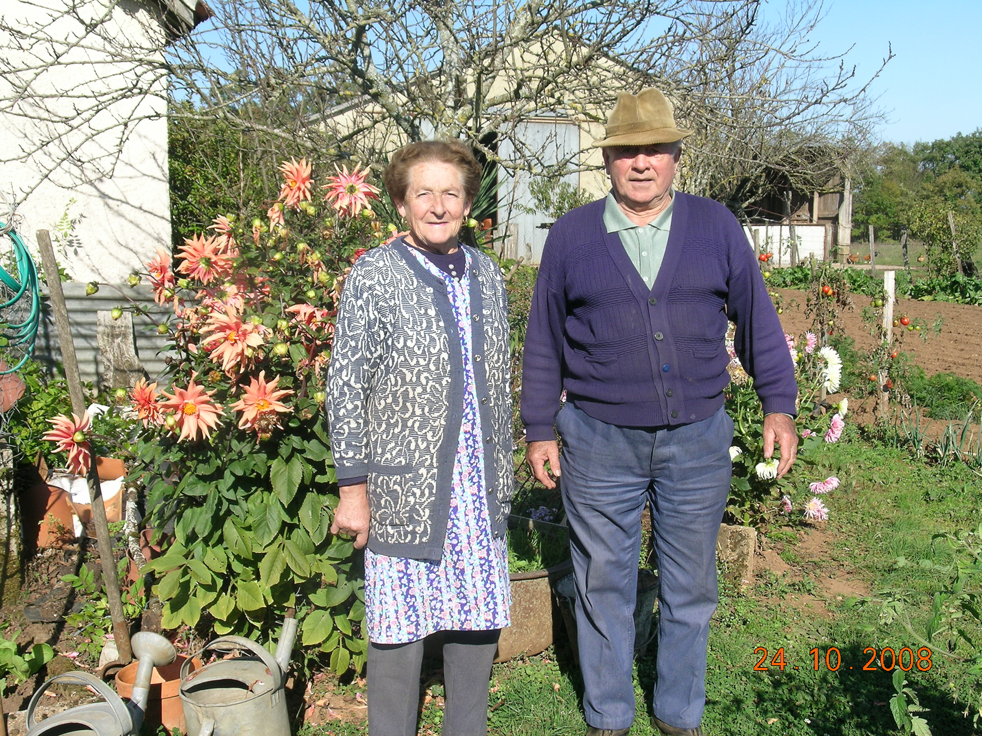 Crouzet maçon couple Rouffignac Dordogne