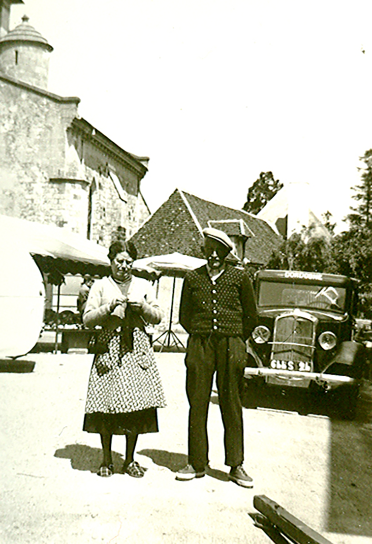 Grands parents maternels Martin Florentin Rouffignac Dordogne